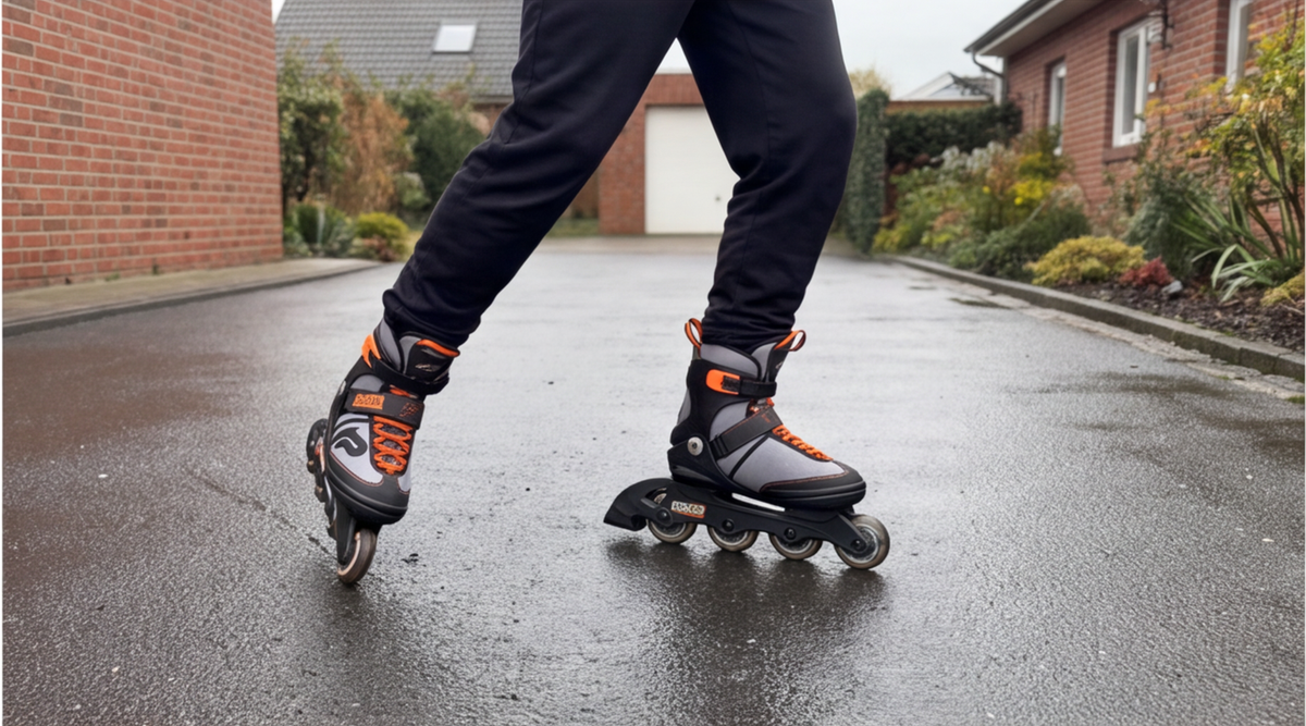 k2 jungen raider inline skates kinder im praktischen Einsatz